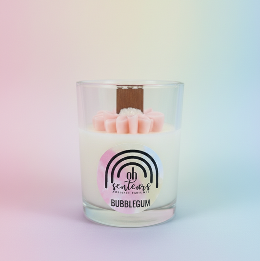 Bougie bubble gum